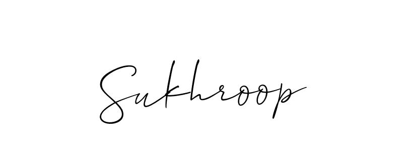 You can use this online signature creator to create a handwritten signature for the name Sukhroop. This is the best online autograph maker. Sukhroop signature style 2 images and pictures png