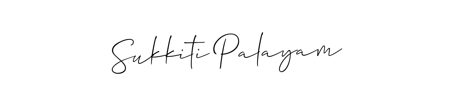 Check out images of Autograph of Sukkiti Palayam name. Actor Sukkiti Palayam Signature Style. Allison_Script is a professional sign style online. Sukkiti Palayam signature style 2 images and pictures png