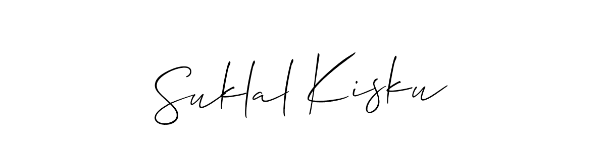 Best and Professional Signature Style for Suklal Kisku. Allison_Script Best Signature Style Collection. Suklal Kisku signature style 2 images and pictures png