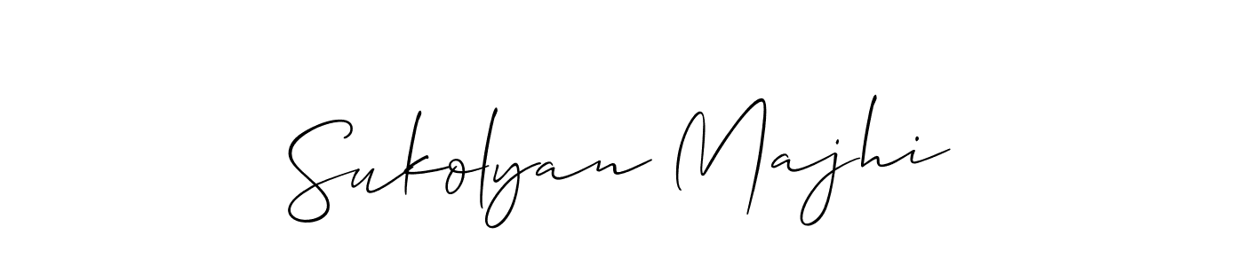 Check out images of Autograph of Sukolyan Majhi name. Actor Sukolyan Majhi Signature Style. Allison_Script is a professional sign style online. Sukolyan Majhi signature style 2 images and pictures png