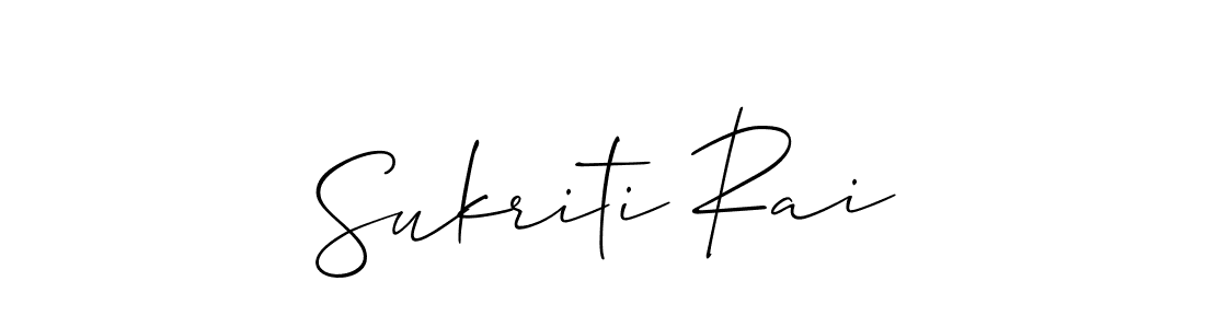 Make a beautiful signature design for name Sukriti Rai. Use this online signature maker to create a handwritten signature for free. Sukriti Rai signature style 2 images and pictures png