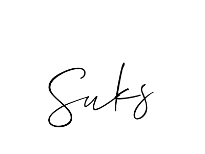 See photos of Suks official signature by Spectra . Check more albums & portfolios. Read reviews & check more about Allison_Script font. Suks signature style 2 images and pictures png