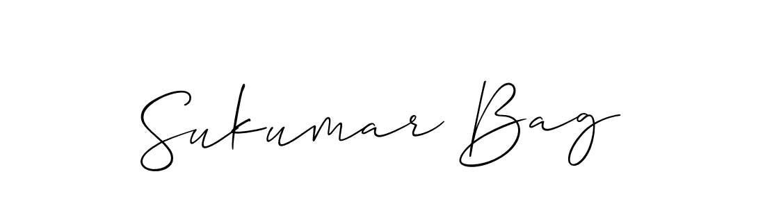 Make a beautiful signature design for name Sukumar Bag. Use this online signature maker to create a handwritten signature for free. Sukumar Bag signature style 2 images and pictures png