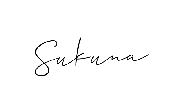 The best way (Allison_Script) to make a short signature is to pick only two or three words in your name. The name Sukuna include a total of six letters. For converting this name. Sukuna signature style 2 images and pictures png