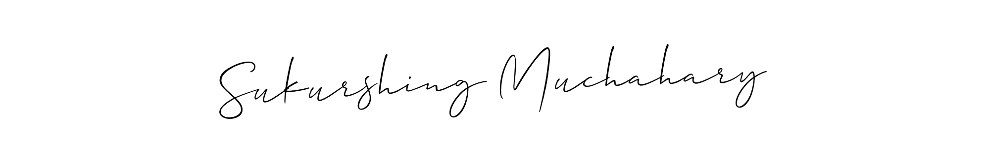 Make a beautiful signature design for name Sukurshing Muchahary. Use this online signature maker to create a handwritten signature for free. Sukurshing Muchahary signature style 2 images and pictures png