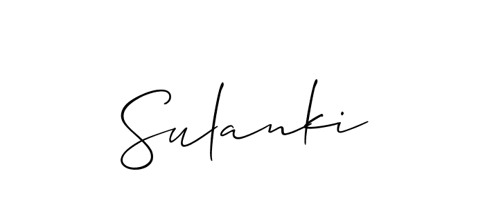 Similarly Allison_Script is the best handwritten signature design. Signature creator online .You can use it as an online autograph creator for name Sulanki. Sulanki signature style 2 images and pictures png