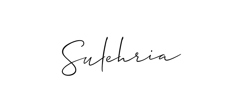 Make a short Sulehria signature style. Manage your documents anywhere anytime using Allison_Script. Create and add eSignatures, submit forms, share and send files easily. Sulehria signature style 2 images and pictures png