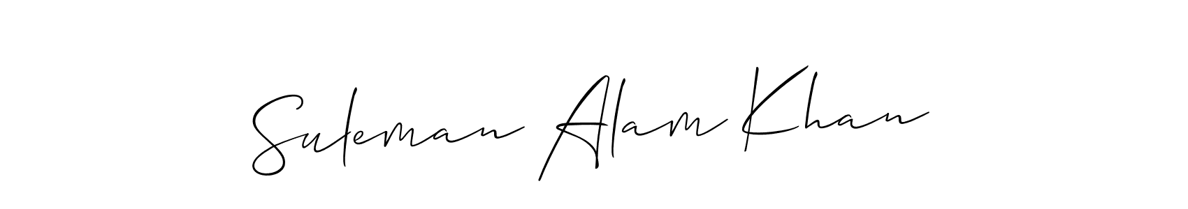 You can use this online signature creator to create a handwritten signature for the name Suleman Alam Khan. This is the best online autograph maker. Suleman Alam Khan signature style 2 images and pictures png