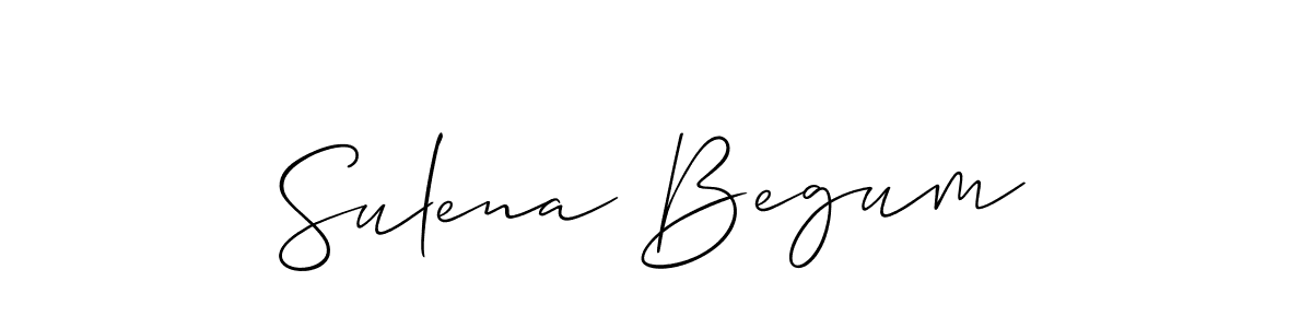 Similarly Allison_Script is the best handwritten signature design. Signature creator online .You can use it as an online autograph creator for name Sulena Begum. Sulena Begum signature style 2 images and pictures png