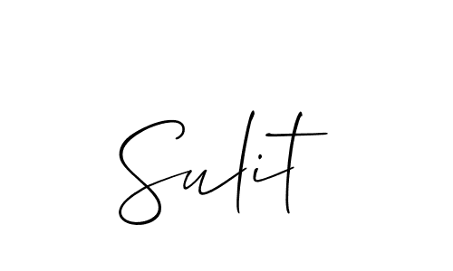 Make a beautiful signature design for name Sulit. Use this online signature maker to create a handwritten signature for free. Sulit signature style 2 images and pictures png