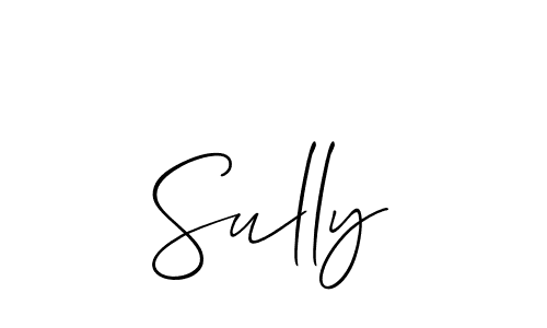 Also we have Sully name is the best signature style. Create professional handwritten signature collection using Allison_Script autograph style. Sully signature style 2 images and pictures png