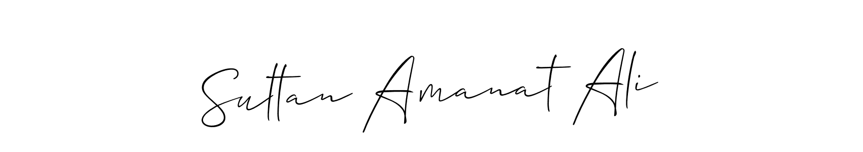 Once you've used our free online signature maker to create your best signature Allison_Script style, it's time to enjoy all of the benefits that Sultan Amanat Ali name signing documents. Sultan Amanat Ali signature style 2 images and pictures png