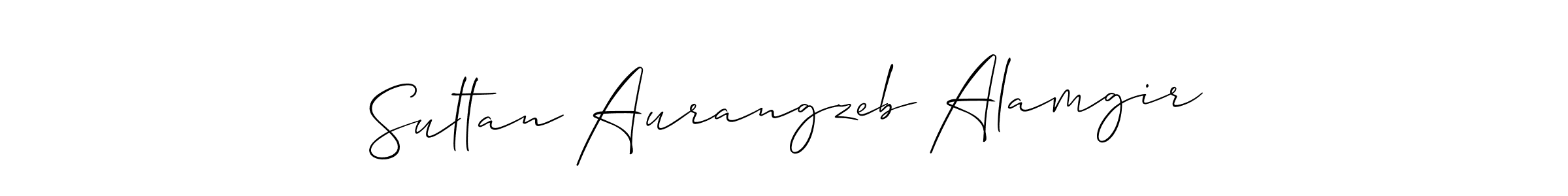 Also You can easily find your signature by using the search form. We will create Sultan Aurangzeb Alamgir name handwritten signature images for you free of cost using Allison_Script sign style. Sultan Aurangzeb Alamgir signature style 2 images and pictures png