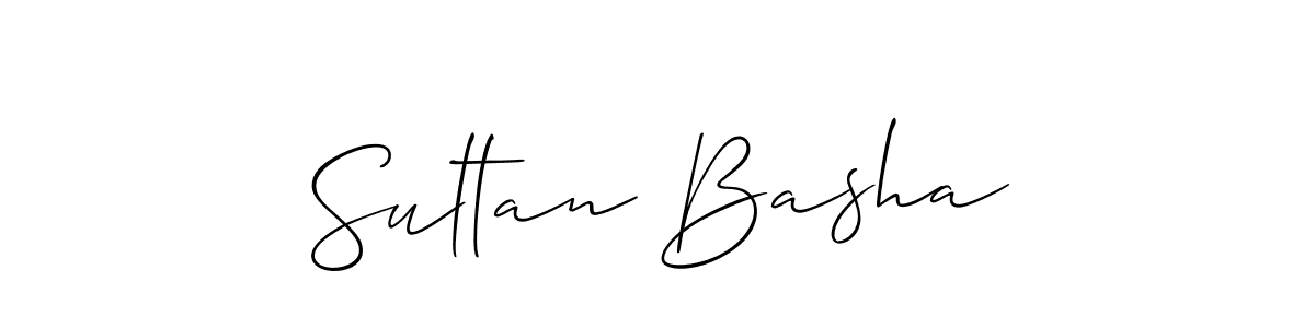 Also we have Sultan Basha name is the best signature style. Create professional handwritten signature collection using Allison_Script autograph style. Sultan Basha signature style 2 images and pictures png