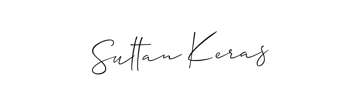 It looks lik you need a new signature style for name Sultan Keras. Design unique handwritten (Allison_Script) signature with our free signature maker in just a few clicks. Sultan Keras signature style 2 images and pictures png