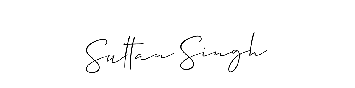 Best and Professional Signature Style for Sultan Singh. Allison_Script Best Signature Style Collection. Sultan Singh signature style 2 images and pictures png