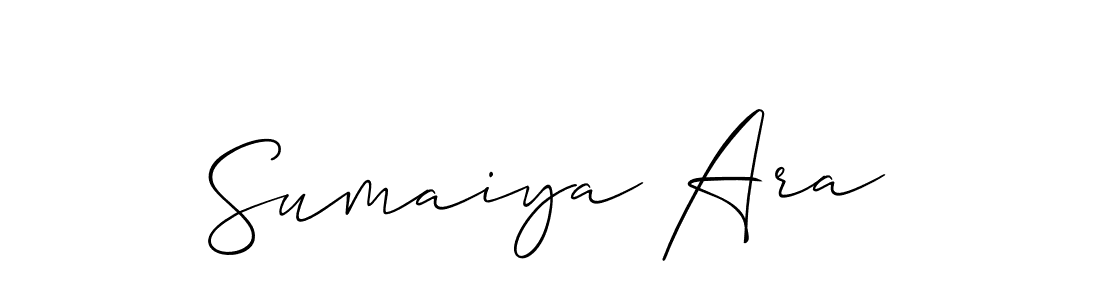 Best and Professional Signature Style for Sumaiya Ara. Allison_Script Best Signature Style Collection. Sumaiya Ara signature style 2 images and pictures png