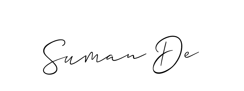 This is the best signature style for the Suman De name. Also you like these signature font (Allison_Script). Mix name signature. Suman De signature style 2 images and pictures png
