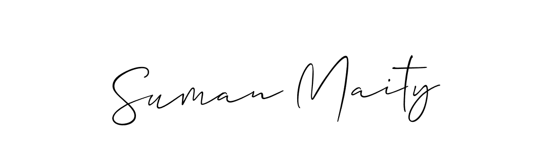 Allison_Script is a professional signature style that is perfect for those who want to add a touch of class to their signature. It is also a great choice for those who want to make their signature more unique. Get Suman Maity name to fancy signature for free. Suman Maity signature style 2 images and pictures png