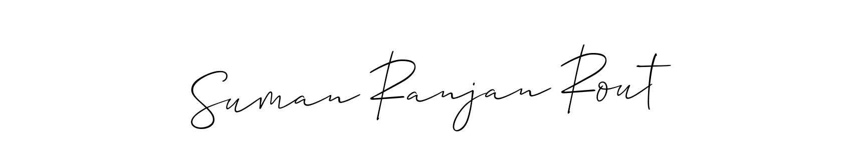 Best and Professional Signature Style for Suman Ranjan Rout. Allison_Script Best Signature Style Collection. Suman Ranjan Rout signature style 2 images and pictures png