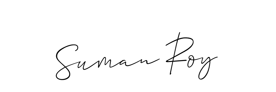 How to Draw Suman Roy signature style? Allison_Script is a latest design signature styles for name Suman Roy. Suman Roy signature style 2 images and pictures png