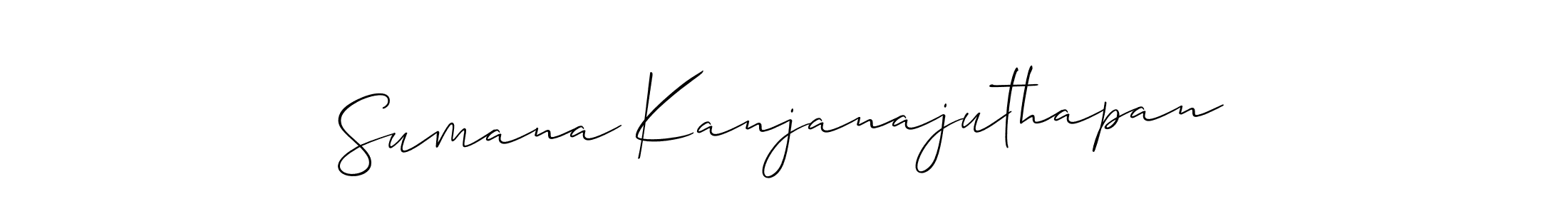 You can use this online signature creator to create a handwritten signature for the name Sumana Kanjanajuthapan. This is the best online autograph maker. Sumana Kanjanajuthapan signature style 2 images and pictures png