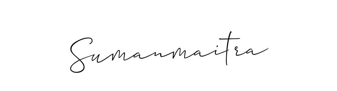 Make a beautiful signature design for name Sumanmaitra. With this signature (Allison_Script) style, you can create a handwritten signature for free. Sumanmaitra signature style 2 images and pictures png