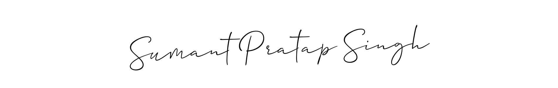 Make a short Sumant Pratap Singh signature style. Manage your documents anywhere anytime using Allison_Script. Create and add eSignatures, submit forms, share and send files easily. Sumant Pratap Singh signature style 2 images and pictures png