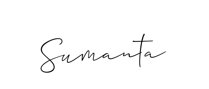 Best and Professional Signature Style for Sumanta. Allison_Script Best Signature Style Collection. Sumanta signature style 2 images and pictures png