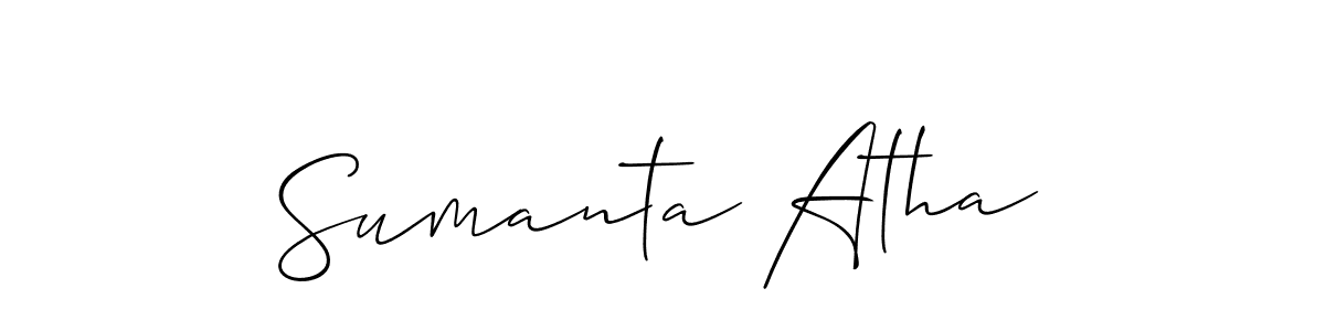 See photos of Sumanta Atha official signature by Spectra . Check more albums & portfolios. Read reviews & check more about Allison_Script font. Sumanta Atha signature style 2 images and pictures png