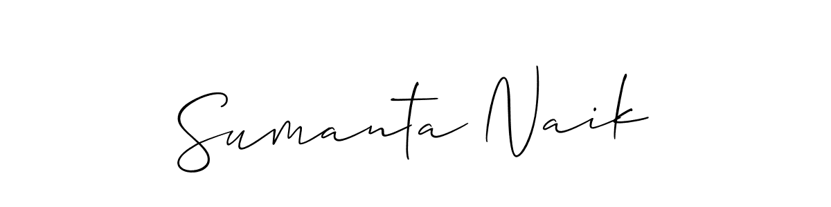 How to Draw Sumanta Naik signature style? Allison_Script is a latest design signature styles for name Sumanta Naik. Sumanta Naik signature style 2 images and pictures png