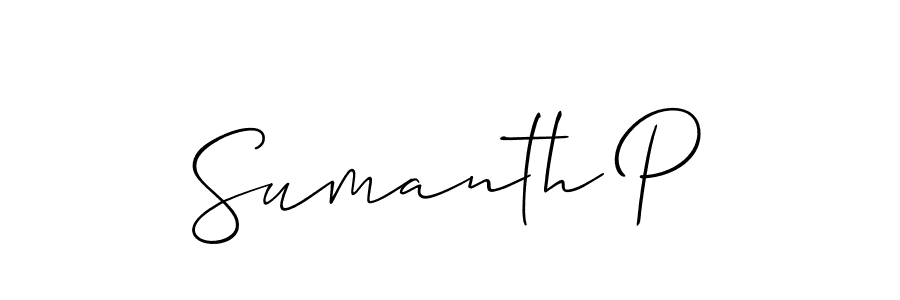 Here are the top 10 professional signature styles for the name Sumanth P. These are the best autograph styles you can use for your name. Sumanth P signature style 2 images and pictures png