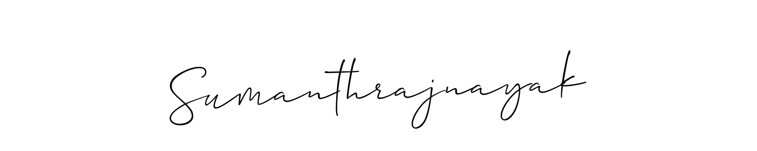 How to Draw Sumanthrajnayak signature style? Allison_Script is a latest design signature styles for name Sumanthrajnayak. Sumanthrajnayak signature style 2 images and pictures png
