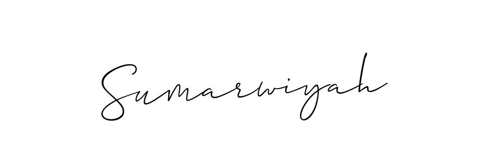 Here are the top 10 professional signature styles for the name Sumarwiyah. These are the best autograph styles you can use for your name. Sumarwiyah signature style 2 images and pictures png