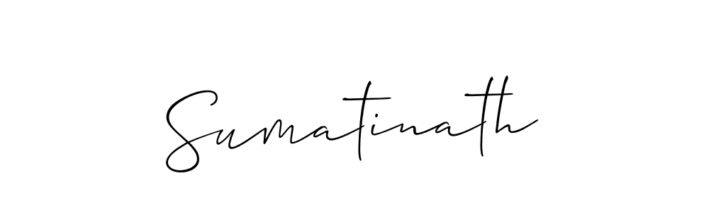 Make a short Sumatinath signature style. Manage your documents anywhere anytime using Allison_Script. Create and add eSignatures, submit forms, share and send files easily. Sumatinath signature style 2 images and pictures png