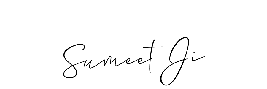 Best and Professional Signature Style for Sumeet Ji. Allison_Script Best Signature Style Collection. Sumeet Ji signature style 2 images and pictures png