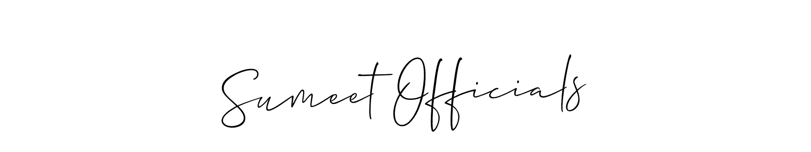 See photos of Sumeet Officials official signature by Spectra . Check more albums & portfolios. Read reviews & check more about Allison_Script font. Sumeet Officials signature style 2 images and pictures png