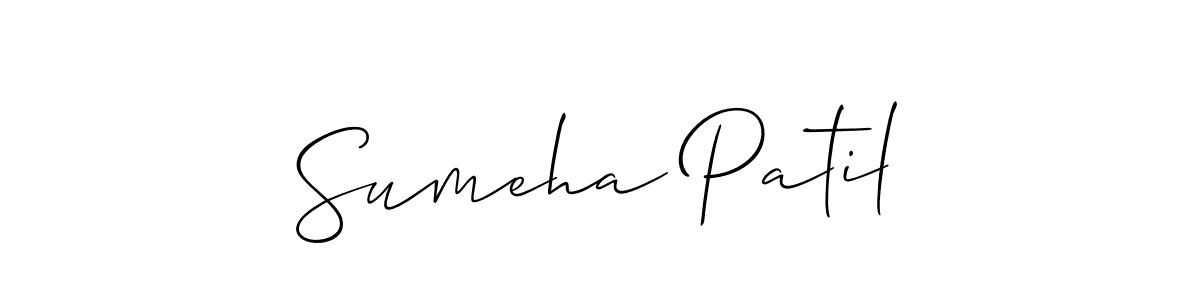 This is the best signature style for the Sumeha Patil name. Also you like these signature font (Allison_Script). Mix name signature. Sumeha Patil signature style 2 images and pictures png
