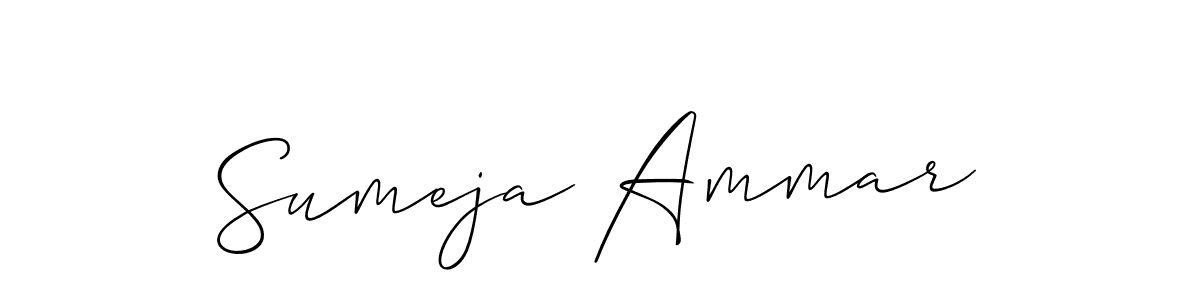 Check out images of Autograph of Sumeja Ammar name. Actor Sumeja Ammar Signature Style. Allison_Script is a professional sign style online. Sumeja Ammar signature style 2 images and pictures png