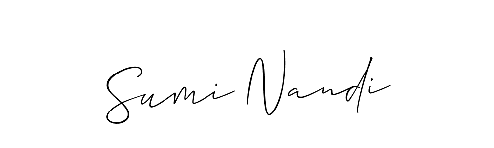 You can use this online signature creator to create a handwritten signature for the name Sumi Nandi. This is the best online autograph maker. Sumi Nandi signature style 2 images and pictures png