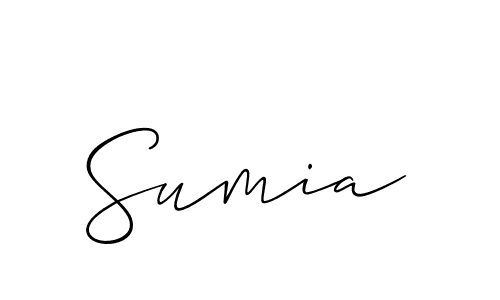 You should practise on your own different ways (Allison_Script) to write your name (Sumia) in signature. don't let someone else do it for you. Sumia signature style 2 images and pictures png