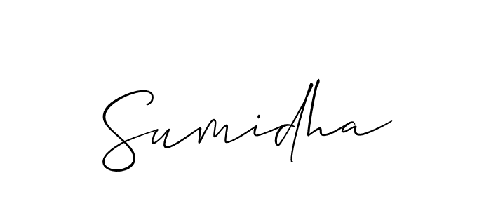 Once you've used our free online signature maker to create your best signature Allison_Script style, it's time to enjoy all of the benefits that Sumidha name signing documents. Sumidha signature style 2 images and pictures png