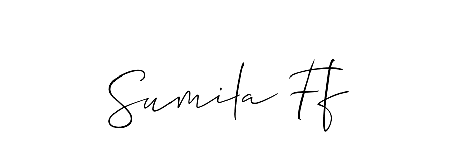 Best and Professional Signature Style for Sumila Ff. Allison_Script Best Signature Style Collection. Sumila Ff signature style 2 images and pictures png