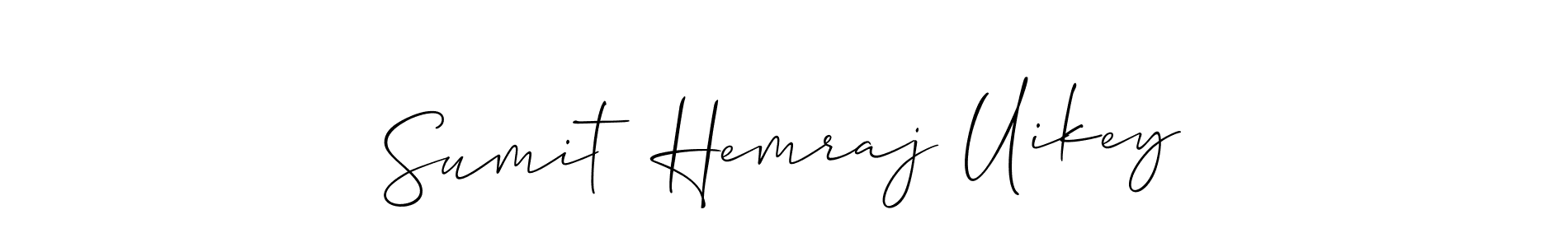 Best and Professional Signature Style for Sumit  Hemraj Uikey. Allison_Script Best Signature Style Collection. Sumit  Hemraj Uikey signature style 2 images and pictures png