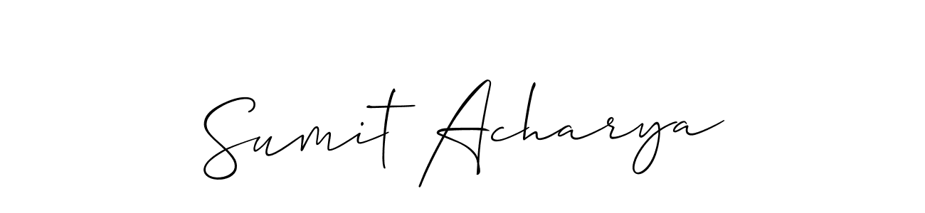 Make a beautiful signature design for name Sumit Acharya. Use this online signature maker to create a handwritten signature for free. Sumit Acharya signature style 2 images and pictures png