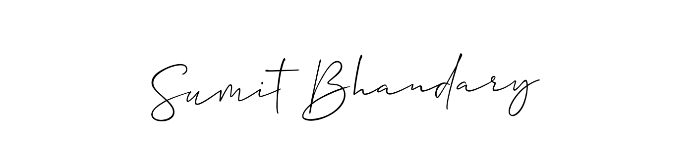 You can use this online signature creator to create a handwritten signature for the name Sumit Bhandary. This is the best online autograph maker. Sumit Bhandary signature style 2 images and pictures png