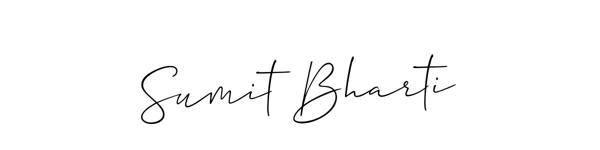 Make a beautiful signature design for name Sumit Bharti. Use this online signature maker to create a handwritten signature for free. Sumit Bharti signature style 2 images and pictures png