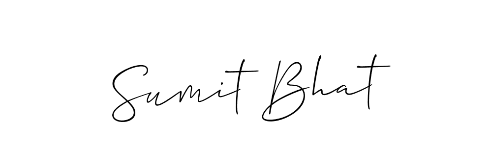 Similarly Allison_Script is the best handwritten signature design. Signature creator online .You can use it as an online autograph creator for name Sumit Bhat. Sumit Bhat signature style 2 images and pictures png