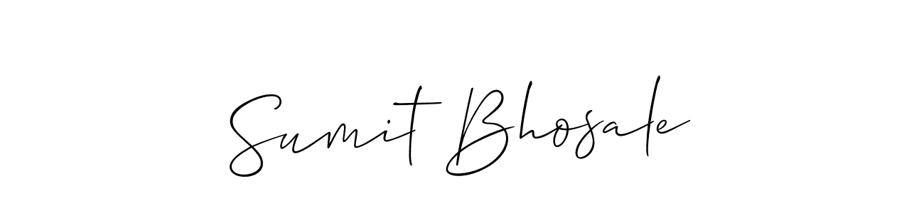 Best and Professional Signature Style for Sumit Bhosale. Allison_Script Best Signature Style Collection. Sumit Bhosale signature style 2 images and pictures png