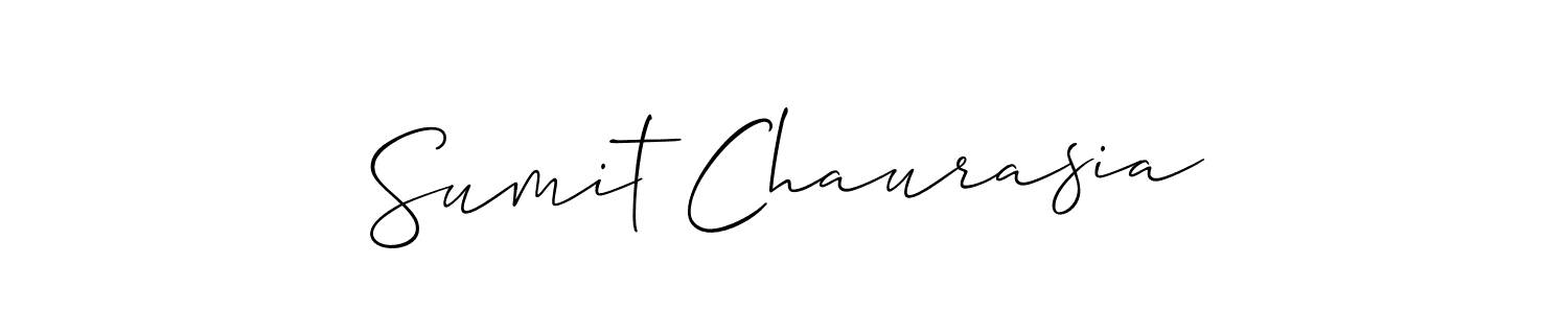 Best and Professional Signature Style for Sumit Chaurasia. Allison_Script Best Signature Style Collection. Sumit Chaurasia signature style 2 images and pictures png